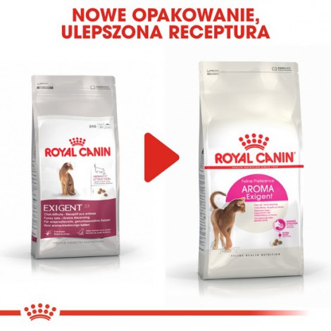 Royal Canin Exigent Aromatic Attraction karma sucha dla kotów dorosłych, wybrednych, kierujących się zapachem 2kg - 3