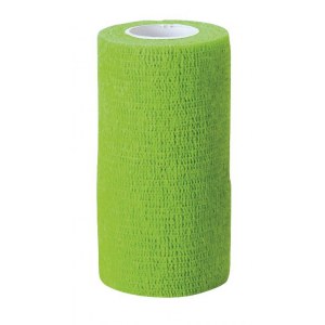KERBL Samoprzylepny bandaż EquiLastic 10cm, zielony [01-3280]
