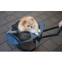 KERBL Torba transportowa dla psa Vacation 41x26x55x103cm, szaro-niebieska [80570] - 6