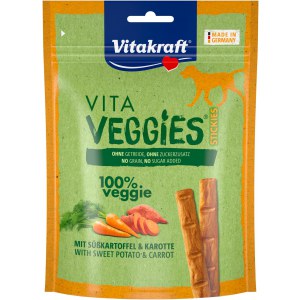 VITAKRAFT Vita Veggies Stics ze słodkim ziemniakiem i marchewką 80g