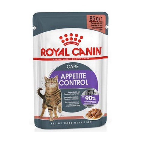 Royal Canin Appetite Control Care karma mokra w sosie dla kotów dorosłych, domagających się jedzenia saszetka 85g