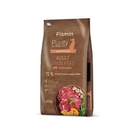 Fitmin dog Purity Grain Free Adult Beef - 12 kg