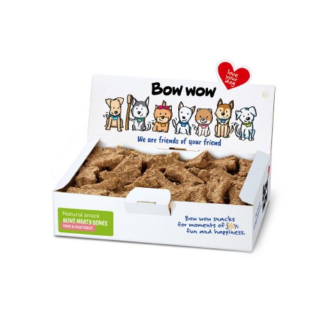 BOW WOW Naturalne kości wieprzowe z warzywami 1kg [BW669]