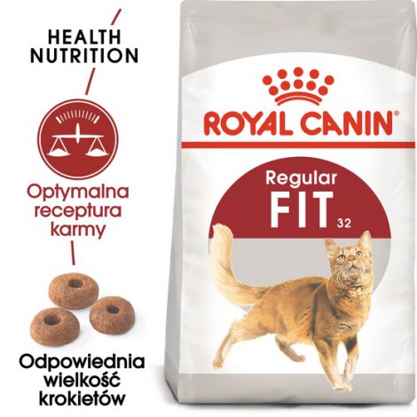 Royal Canin Fit karma sucha dla kotów dorosłych, wspierająca idealną kondycję 10kg