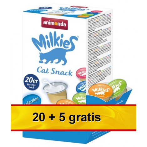 Animonda Kot Milkies Selection Mix 25x15g (20+5 gratis) - 2