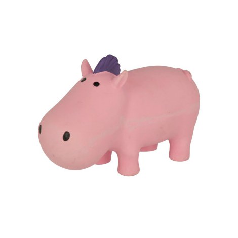 KERBL Zabawka lateksowa  dla psa Pig, z piszczałką, 13x5x8cm [80737]