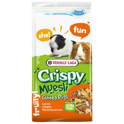 Versele-Laga Crispy Muesli Guinea Pig - pokarm dla świnki morskiej 3,15kg (2,75+0,4kg gratis) - 2