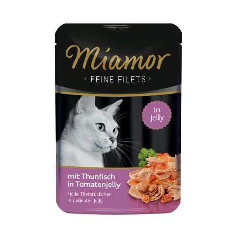 Miamor Feine Filets Saszetka Thunfisch & Tomate 100g - 2