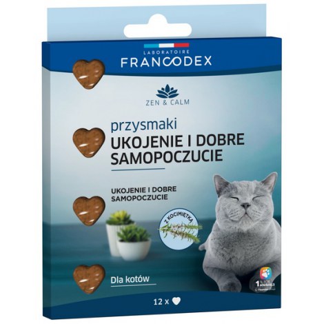 Francodex Przysmak dla kota antystresowy z kocimietką 12szt. [FR179604] - 2