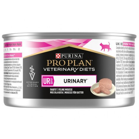 Purina Veterinary Diets Urinary UR Feline indyk puszka 195g