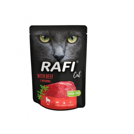Rafi Cat Wołowina saszetka 10 x 300 g - 2