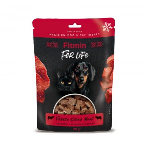 FITMIN dog&cat freeze dried beef 30g