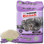 Żwirek dla kota bentonitowy Super Benek COMPACT lawendowy 25l - 2