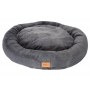 MIMIKO Pets Legowisko Shaggy okrągłe XXL 100cm grafitowe - 2