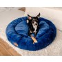 MIMIKO Pets Legowisko Shaggy okrągłe XXL 100cm chabrowe - 3