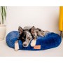MIMIKO Pets Legowisko Shaggy okrągłe XXL 100cm chabrowe - 4