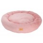 MIMIKO Pets Legowisko Shaggy okrągłe XXL 100cm różowe - 2