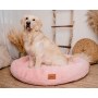 MIMIKO Pets Legowisko Shaggy okrągłe XXL 100cm różowe - 3