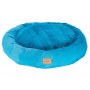 MIMIKO Pets Legowisko Shaggy okrągłe XXL 100cm turkusowe - 2