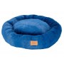 MIMIKO Pets Legowisko Shaggy okrągłe XL 75cm chabrowe - 2
