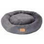 MIMIKO Pets Legowisko Shaggy okrągłe XL 75cm grafitowe - 2