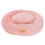 MIMIKO Pets Legowisko Shaggy okrągłe L 60cm różowe - 2