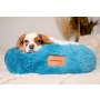 MIMIKO Pets Legowisko Shaggy okrągłe L 60cm turkusowe - 4