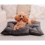MIMIKO Pets Legowisko Poducha Velvet 70x50cm grafit - 3