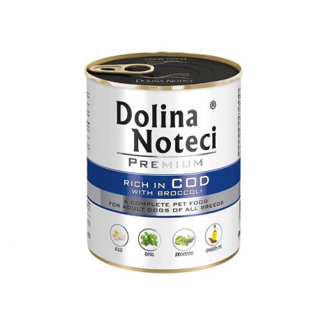 DOLINA NOTECI Premium bogata w dorsza z brokułami 24x800g - 2