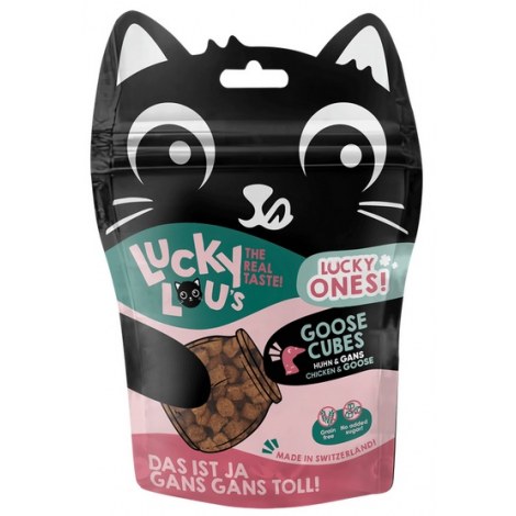 Lucky Lou Lucky Ones Cubes Kurczak & Gęś 80g - 5