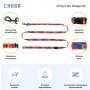 CHABA Smycz z amortyzatorem do biegania Story III L 25mm/280cm Aussie - 5