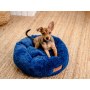 MIMIKO Pets Legowisko Shaggy okrągłe M 45cm chabrowe - 4
