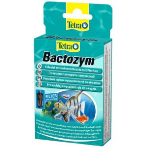 Tetra Bactozym 10 kaps. - szczepy bakterii do filtra