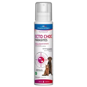 Francodex Ecto Choc Parasites Spray przeciwpasożytniczy dla psów i kotów 200ml