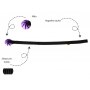 Dingo Zabawka dla psa - Szarpak Piłka z rączką bungee 6cm - 4