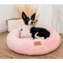MIMIKO Pets Legowisko Shaggy okrągłe M 45cm różowe - 3