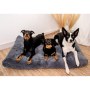 MIMIKO Pets Legowisko Shaggy prostokątne XXL 115x75cm grafitowe - 4