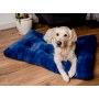 MIMIKO Pets Legowisko Shaggy prostokątne XXL 115x75cm chabrowe - 3