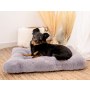 MIMIKO Pets Legowisko Shaggy prostokątne L 65x45cm szare - 4