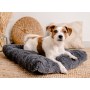 MIMIKO Pets Legowisko Shaggy prostokątne L 65x45cm grafitowe - 3