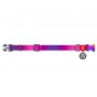 Collar WauDog Recycled Obroża nylonowa z QR-paszportem, gradient M 20mm/28-40cm fioletowy - 3