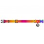Collar WauDog Recycled Obroża nylonowa z QR-paszportem, gradient M 20mm x 28-40cm pomarańczowy - 3