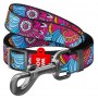 Collar WauDog Nylon Smycz nylonowa regulowana 25mm/152-183cm, wzór LATO - 2