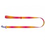 Collar WauDog Recycled Smycz nylonowa, gradient L-XXL 25mm/122cm pomarańczowy - 3