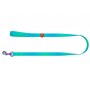 Collar WauDog Recycled Smycz nylonowa, gradient M 20mm/122cm niebieski - 3