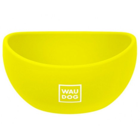 Collar WauDog Silicone Miska 250ml żółta
