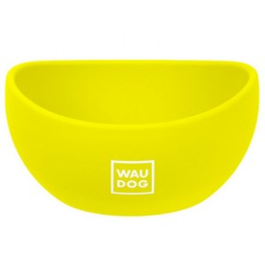 Collar WauDog Silicone Miska 250ml żółta