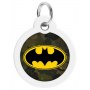 Collar WauDog Smart ID Zawieszka z QR-paszportem okrągła 3cm batman zielony - 3
