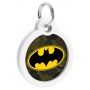 Collar WauDog Smart ID Zawieszka z QR-paszportem okrągła 3cm batman zielony - 5