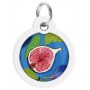 Collar WauDog Smart ID Zawieszka z QR-paszportem okrągła 3cm figa - 3
